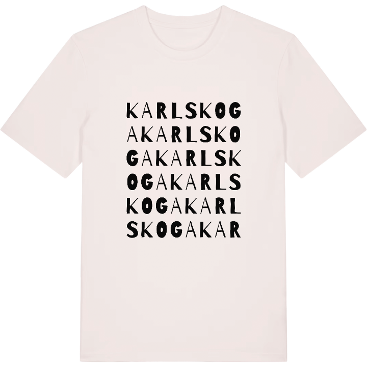 Karlskoga ordlek t-shirt – t-shirt från PinShirt
