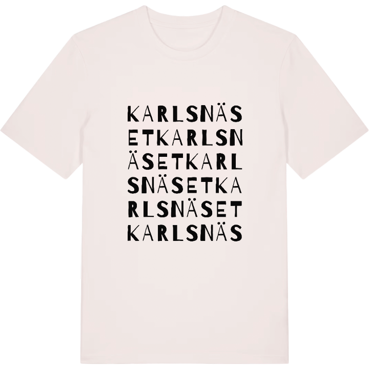 Karlsnäset ordlek t-shirt – t-shirt från PinShirt