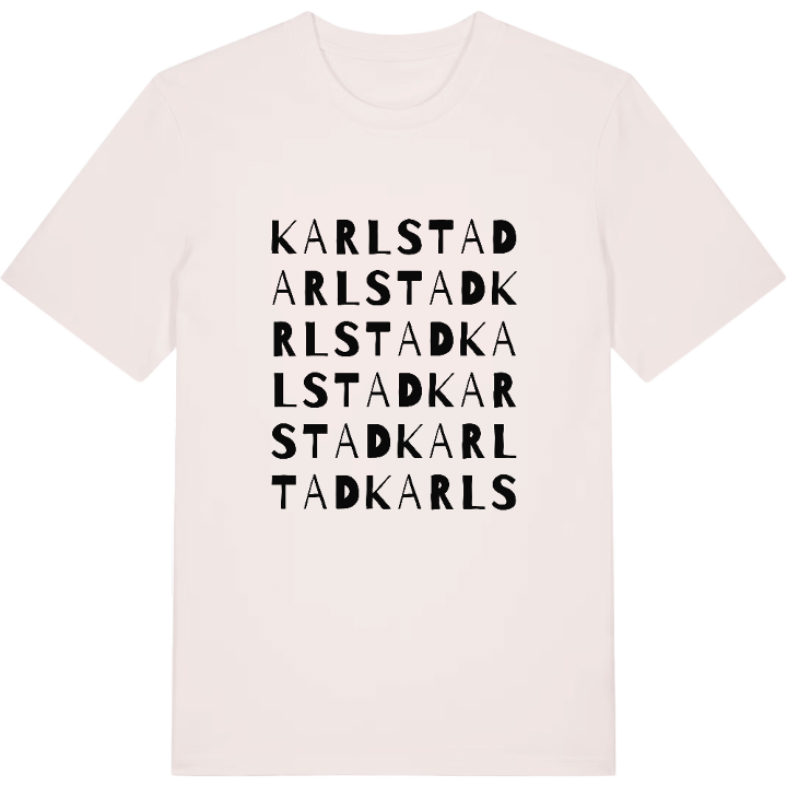 Karlstad ordlek t-shirt – t-shirt från PinShirt