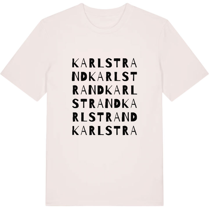 Karlstrand ordlek t-shirt – t-shirt från PinShirt