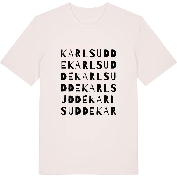 Karlsudde ordlek t-shirt – t-shirt från PinShirt