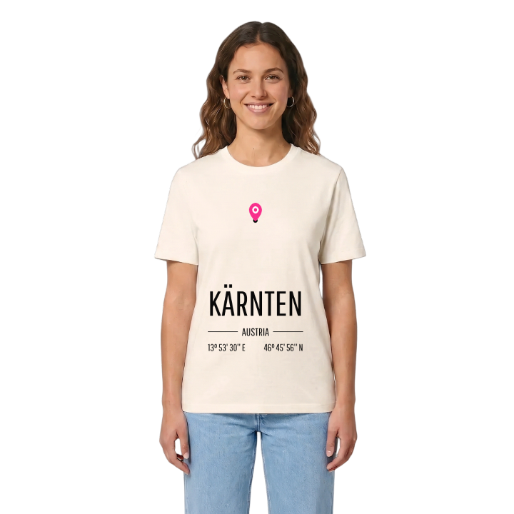 Kärnten karta t-shirt – t-shirt från PinShirt