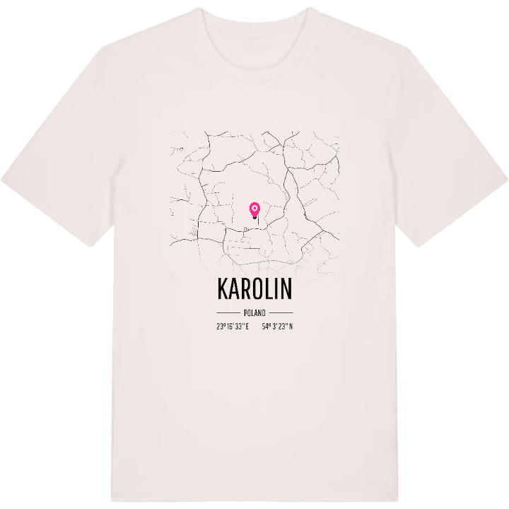 Karolin karta t-shirt – t-shirt från PinShirt