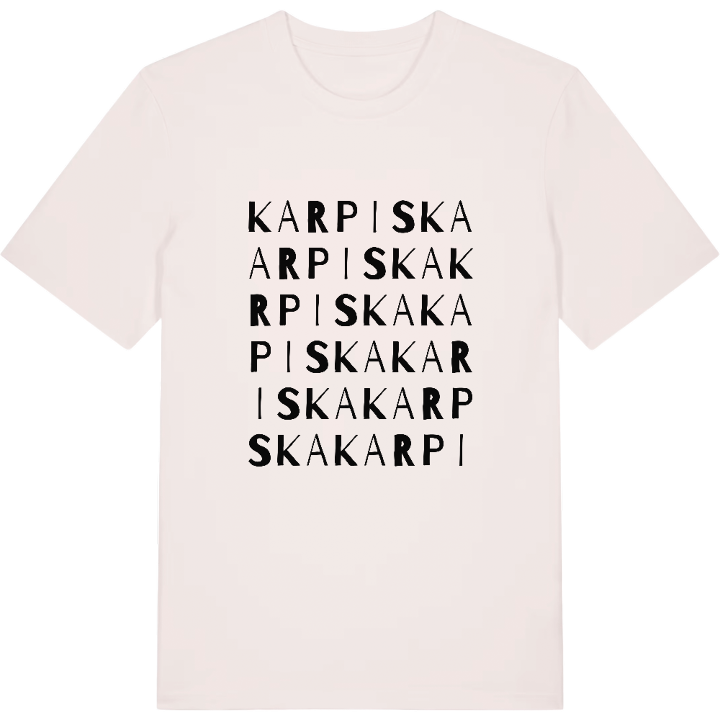 Karpiska ordlek t-shirt – t-shirt från PinShirt