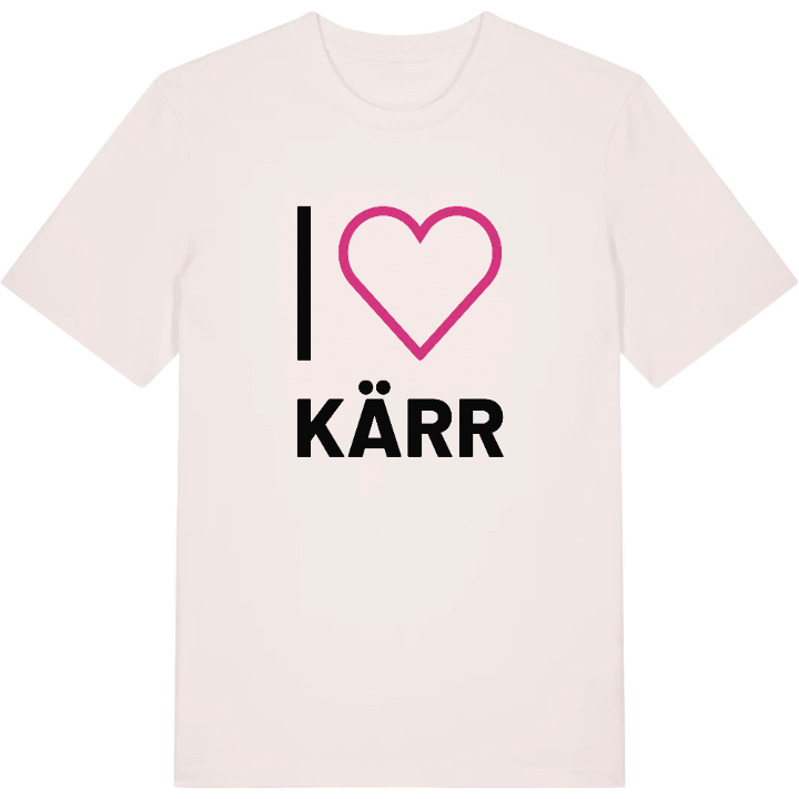 Jag älskar Kärr t-shirt stort tryck – t-shirt från PinShirt