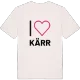 Jag älskar Kärr t-shirt stort tryck