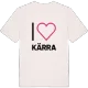 Jag älskar Kärra t-shirt stort tryck