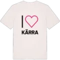 Jag älskar Kärra t-shirt stort tryck