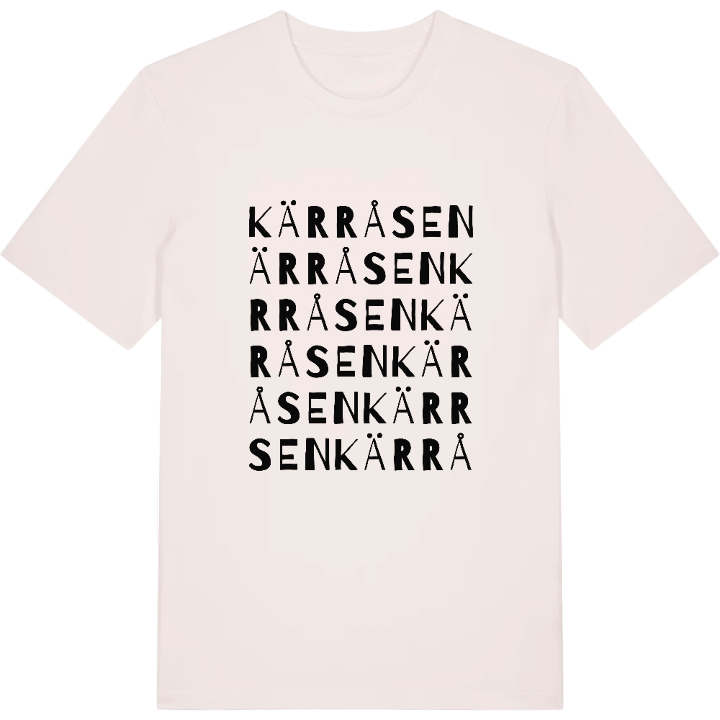 Kärråsen ordlek t-shirt – t-shirt från PinShirt