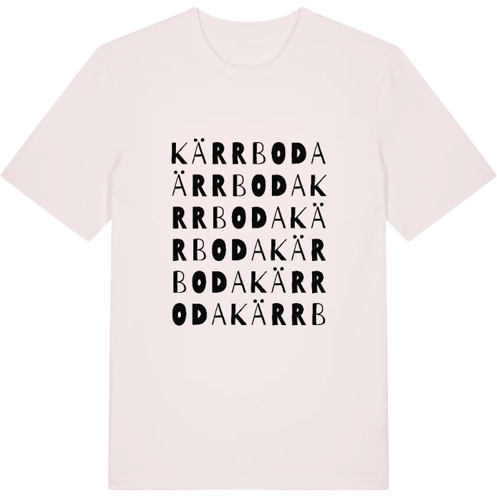 Kärrboda ordlek t-shirt – t-shirt från PinShirt
