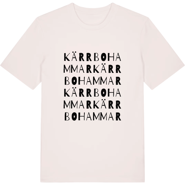 Kärrbohammar ordlek t-shirt – t-shirt från PinShirt