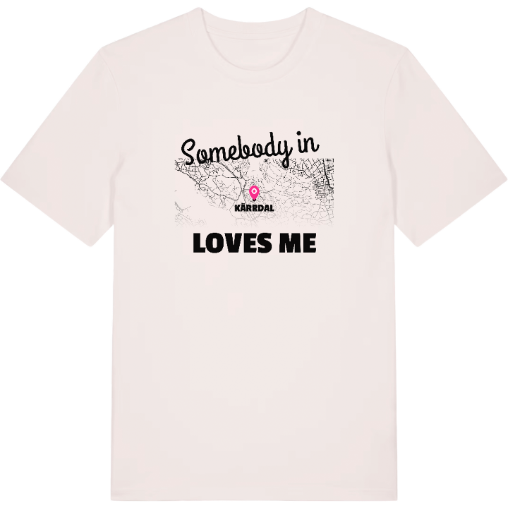 Någon i Kärrdal älskar mig t-shirt – t-shirt från PinShirt