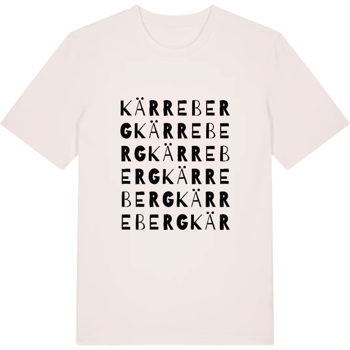 Kärreberg ordlek t-shirt – t-shirt från PinShirt