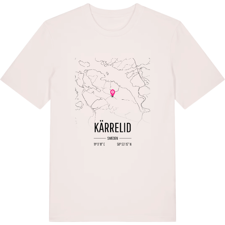 Kärrelid karta t-shirt – t-shirt från PinShirt