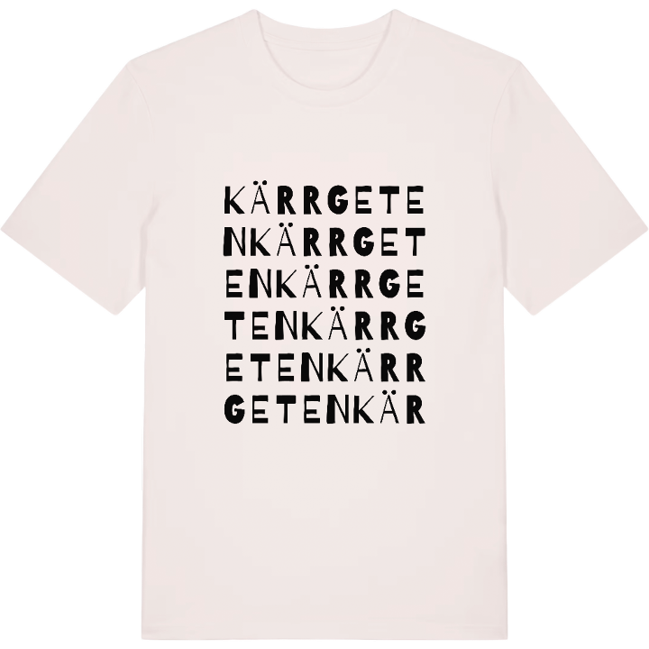 Kärrgeten ordlek t-shirt – t-shirt från PinShirt