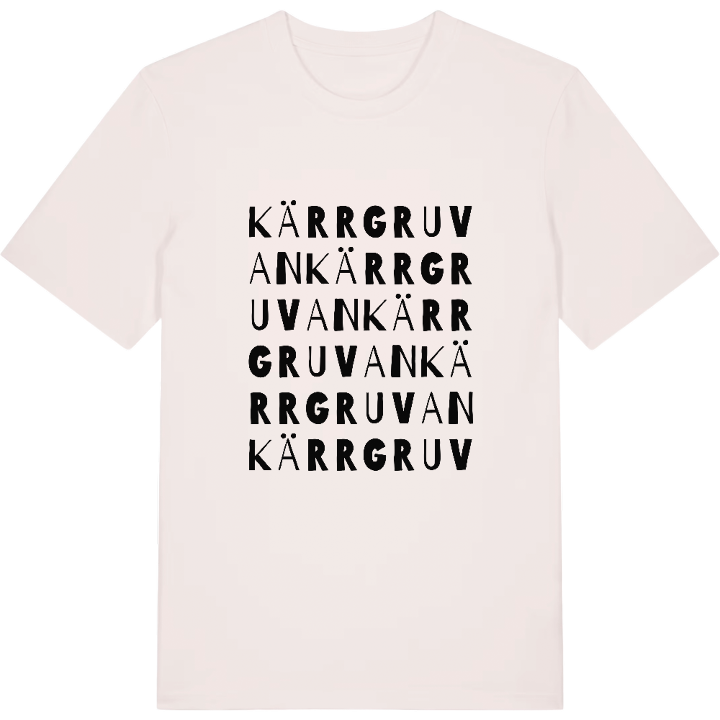 Kärrgruvan ordlek t-shirt – t-shirt från PinShirt