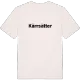 Kärrsätter fetstil t-shirt