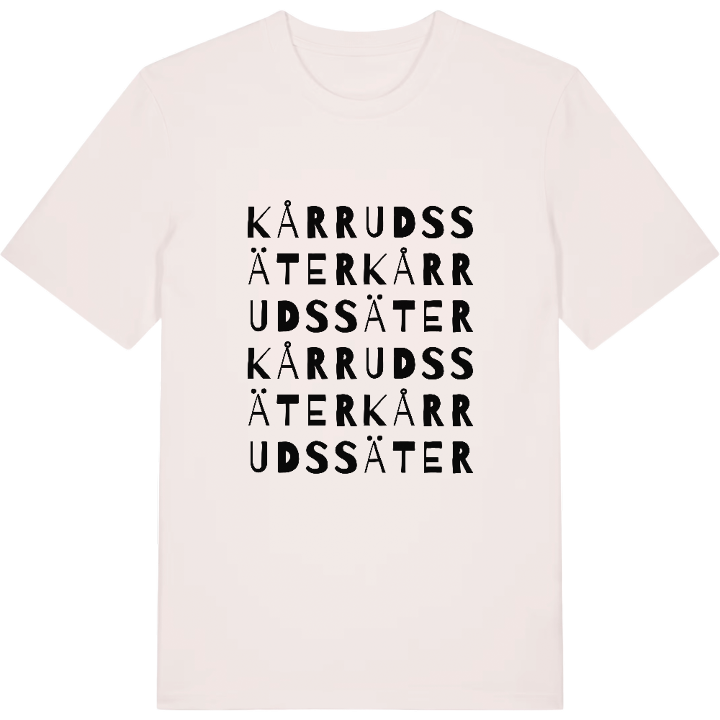 Kårrudssäter ordlek t-shirt – t-shirt från PinShirt