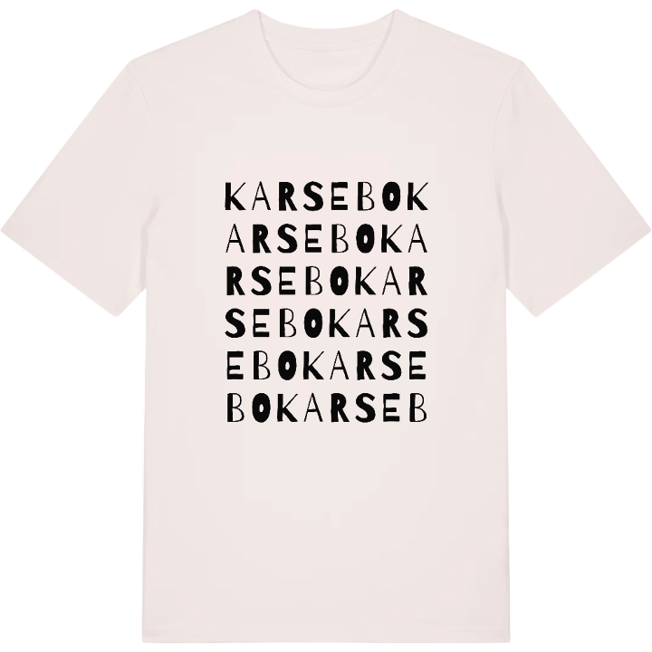 Karsebo ordlek t-shirt – t-shirt från PinShirt
