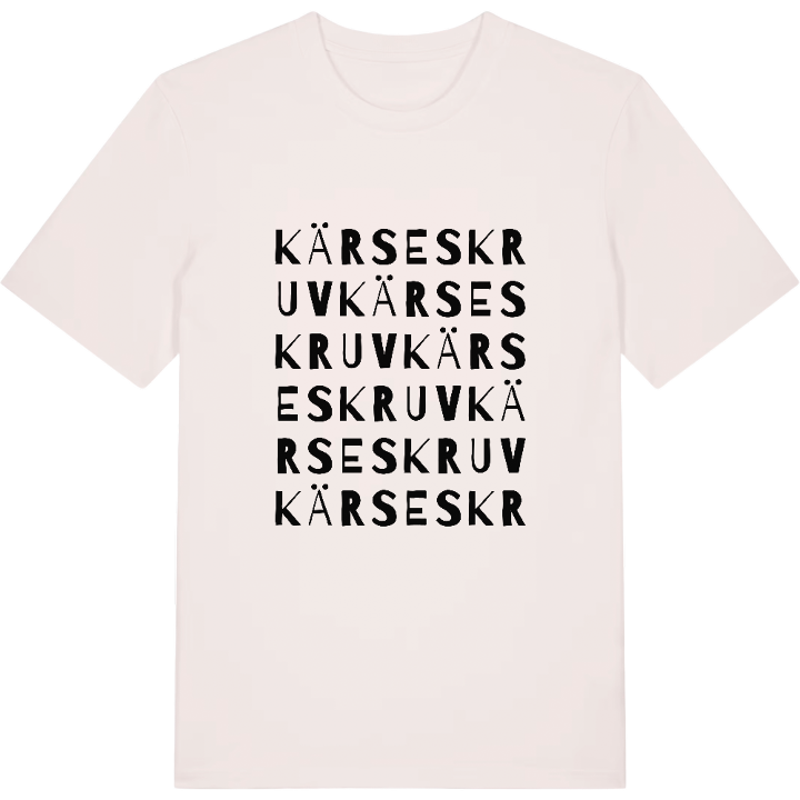 Kärseskruv ordlek t-shirt – t-shirt från PinShirt
