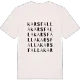 Karsfalla ordlek t-shirt