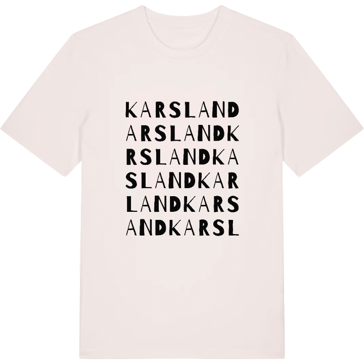 Karsland ordlek t-shirt – t-shirt från PinShirt