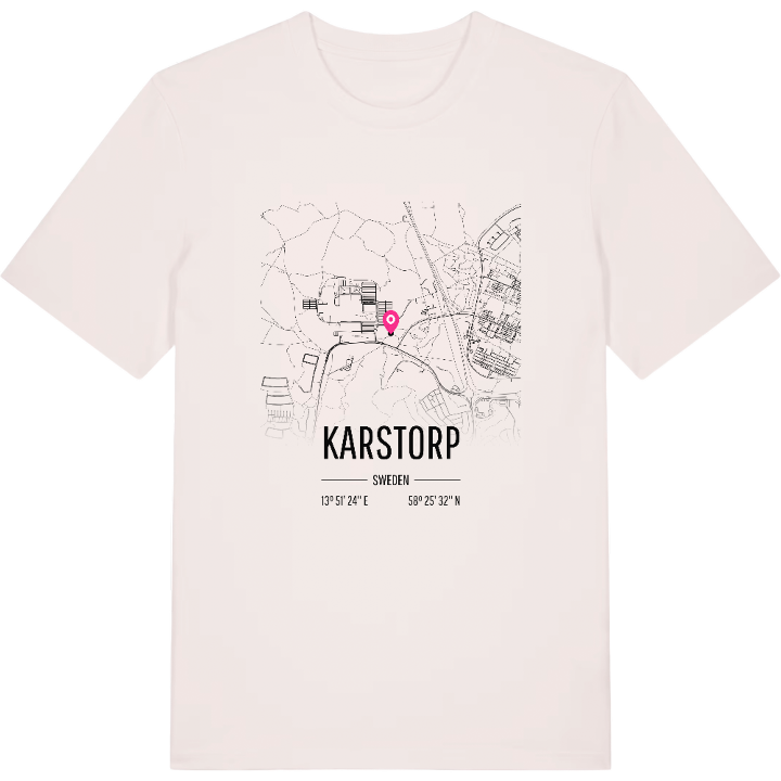 Karstorp karta t-shirt – t-shirt från PinShirt