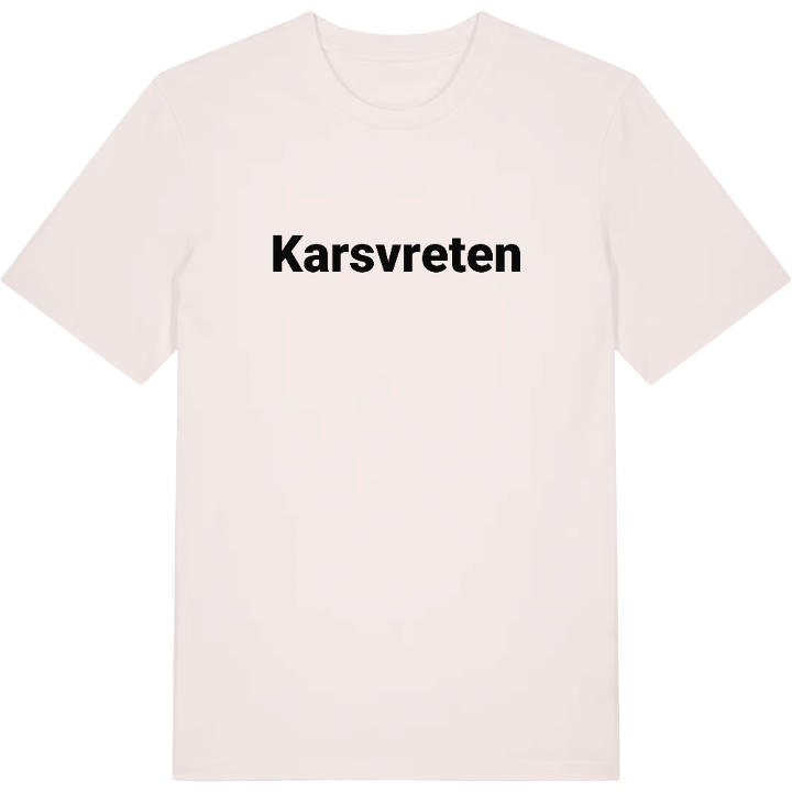 Karsvreten fetstil t-shirt – t-shirt från PinShirt
