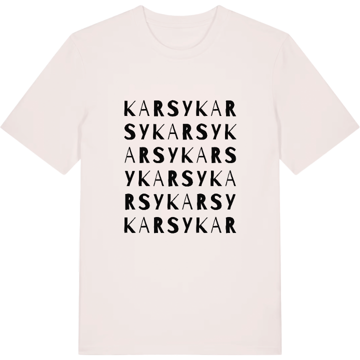 Karsy ordlek t-shirt – t-shirt från PinShirt