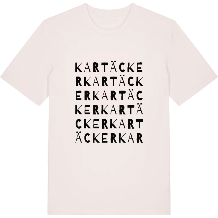 Kartäcker ordlek t-shirt – t-shirt från PinShirt