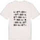 Kartarna ordlek t-shirt