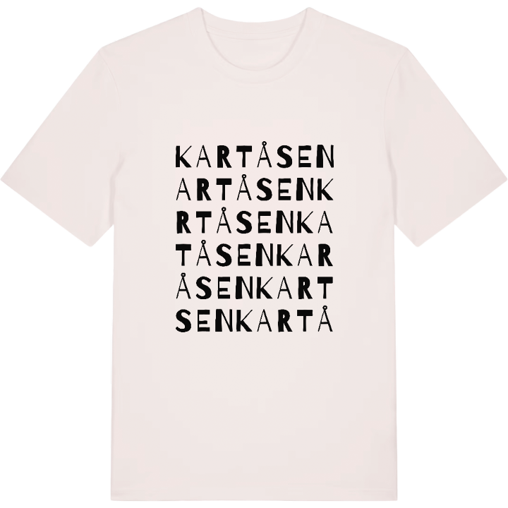 Kartåsen ordlek t-shirt – t-shirt från PinShirt
