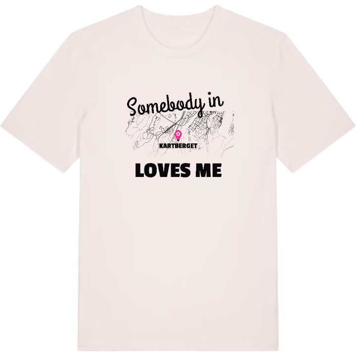 Någon i Kartberget älskar mig t-shirt – t-shirt från PinShirt