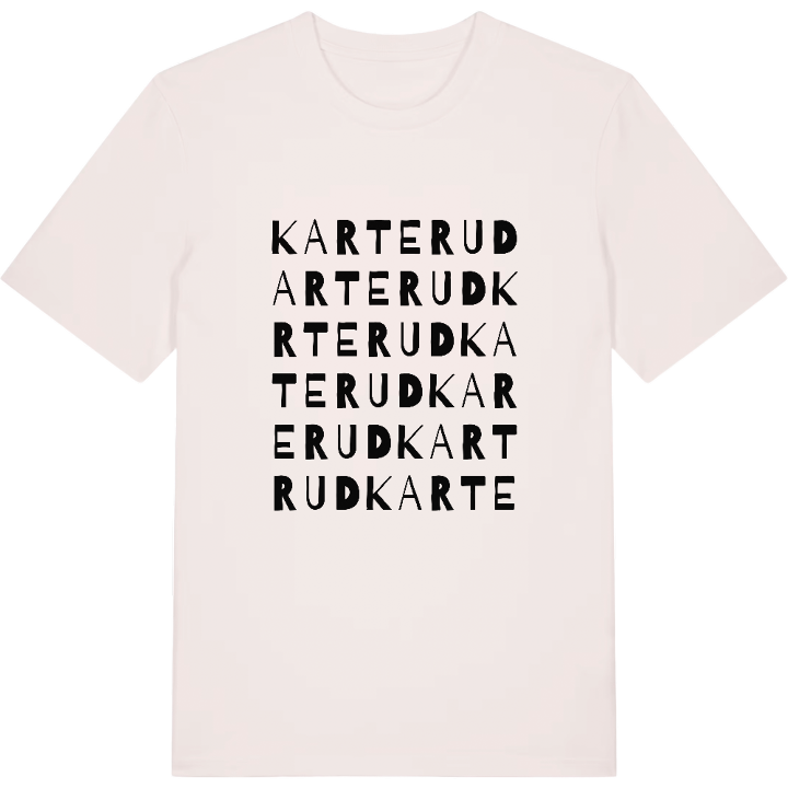 Karterud ordlek t-shirt – t-shirt från PinShirt