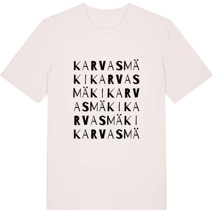 Karvasmäki ordlek t-shirt – t-shirt från PinShirt
