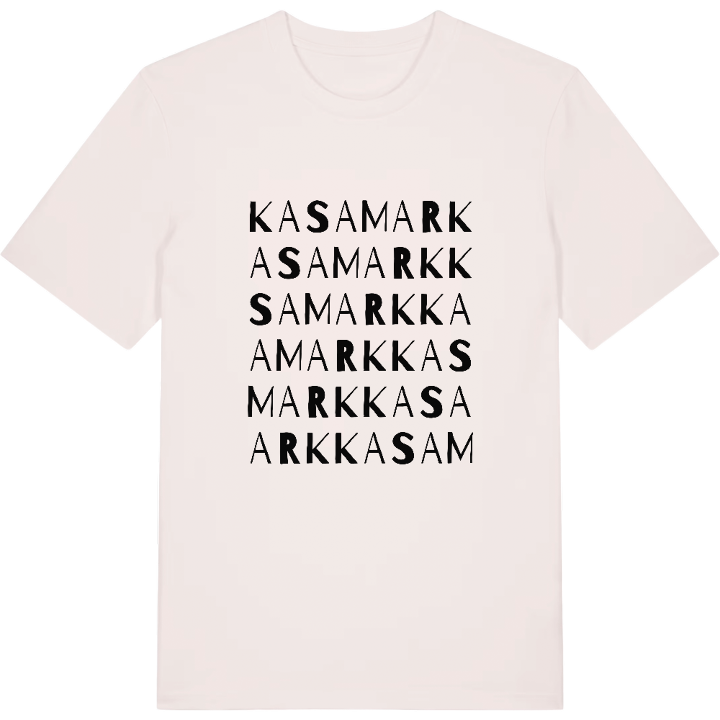 Kasamark ordlek t-shirt – t-shirt från PinShirt