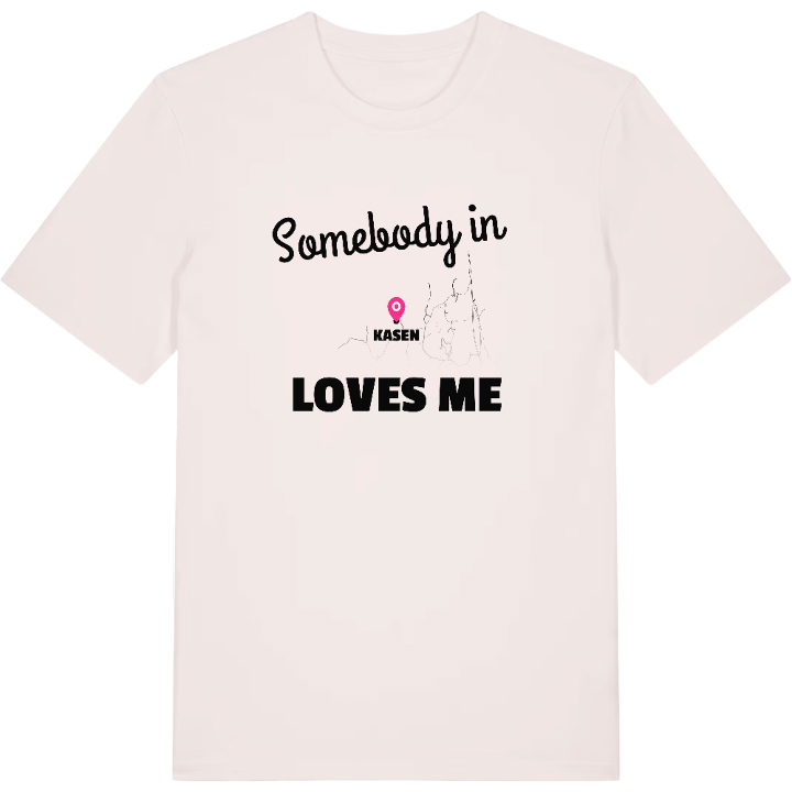 Någon i Kasen älskar mig t-shirt – t-shirt från PinShirt