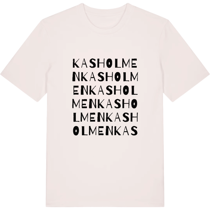 Kasholmen ordlek t-shirt – t-shirt från PinShirt