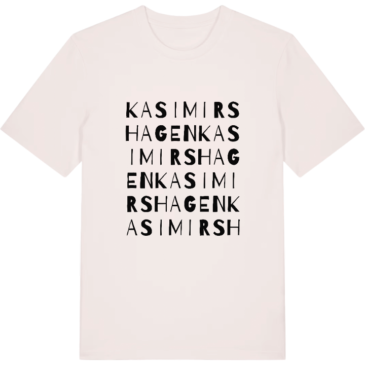 Kasimirshagen ordlek t-shirt – t-shirt från PinShirt