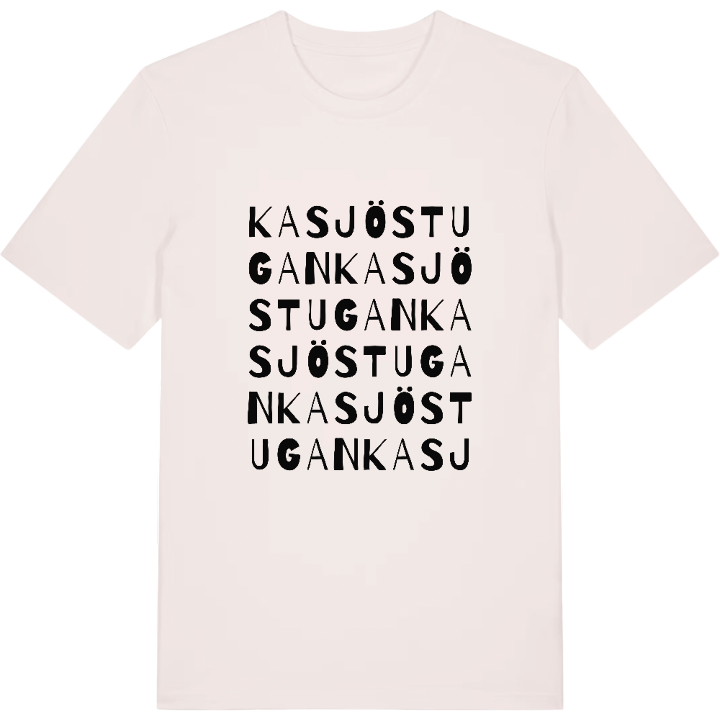 Kasjöstugan ordlek t-shirt – t-shirt från PinShirt