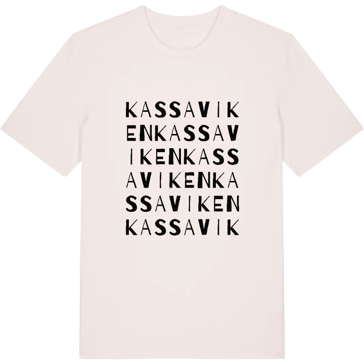 Kassaviken ordlek t-shirt – t-shirt från PinShirt