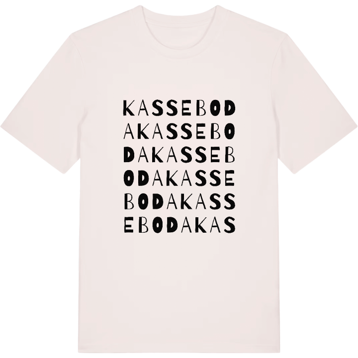 Kasseboda ordlek t-shirt – t-shirt från PinShirt