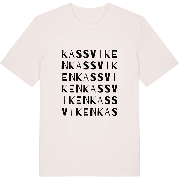 Kassviken ordlek t-shirt – t-shirt från PinShirt