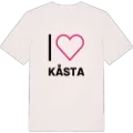 Jag älskar Kåsta t-shirt stort tryck
