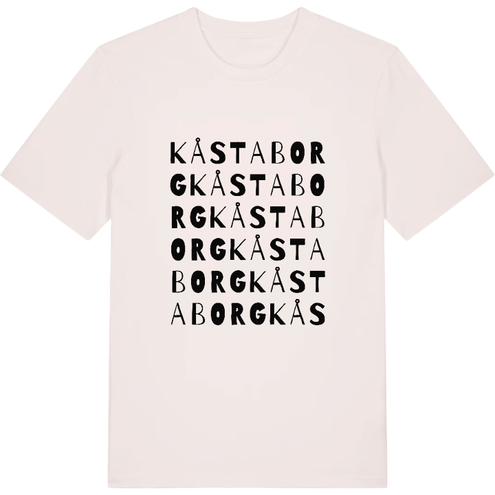 Kåstaborg ordlek t-shirt – t-shirt från PinShirt
