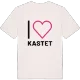 Jag älskar Kastet t-shirt stort tryck