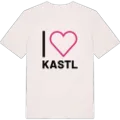 Jag älskar Kastl t-shirt stort tryck