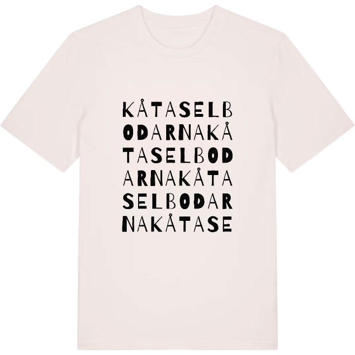 Kåtaselbodarna ordlek t-shirt – t-shirt från PinShirt