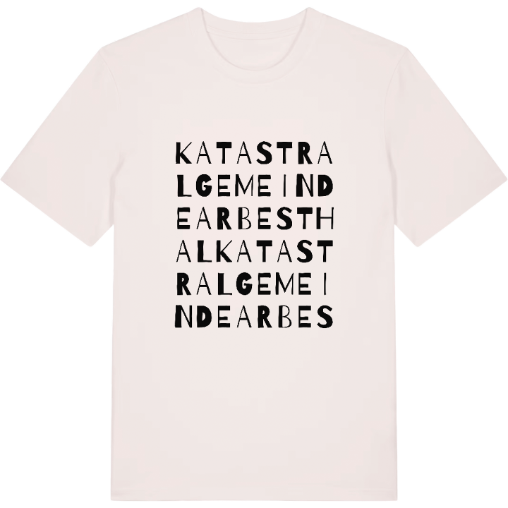 Katastralgemeinde Arbesthal ordlek t-shirt – t-shirt från PinShirt