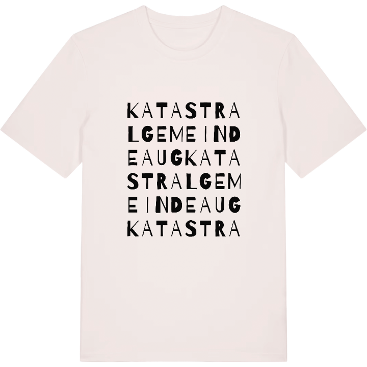 Katastralgemeinde Aug ordlek t-shirt – t-shirt från PinShirt